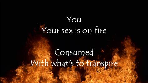 sex on fire kings of leon lyrics video youtube