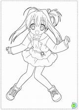 Coloring Jewelpet Dinokids Pages Close Jewelpets sketch template
