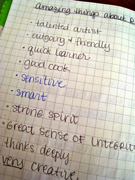 stone soup   week review  bullet journal lists