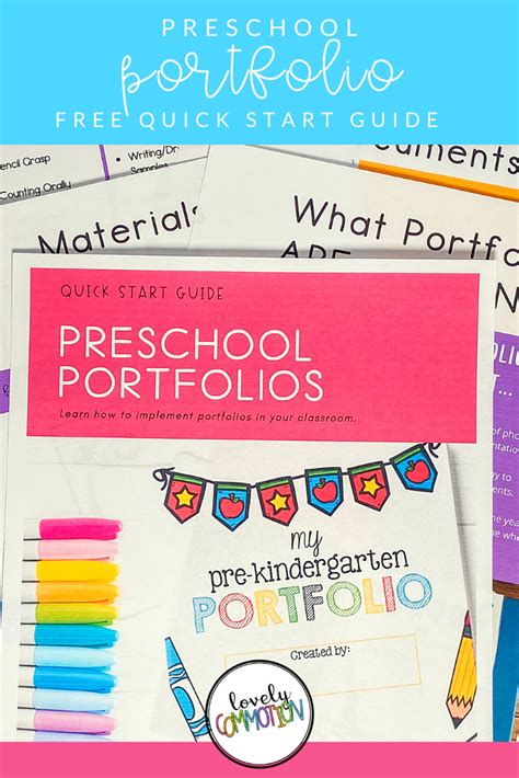 preschool portfolios quick start guide   preschool portfolio