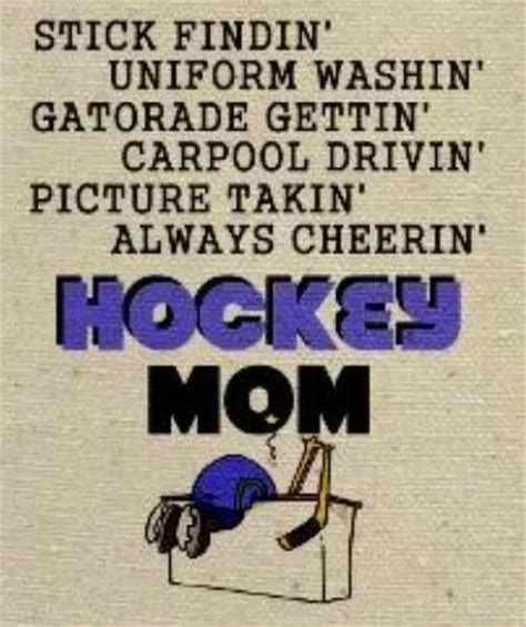 hockey mom quotes quotesgram