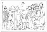 Cornelius Peter Coloring Pages Jesus Visits Bible Kids Told Activities Crafts Vision Printable Sheet Sunday School His Fun sketch template