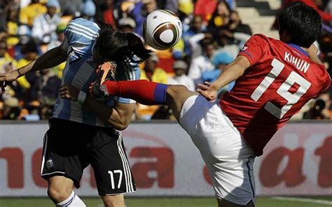argentina  south korea gonzalo higuains hat trick steals  show
