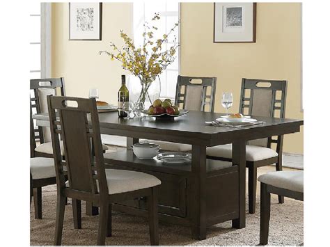 wood dining table  grey shop  affordable home furniture decor