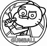 Gumball Anais sketch template
