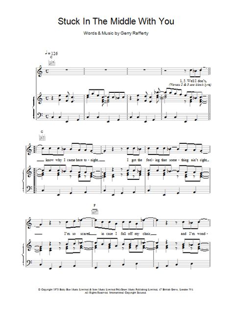 Stuck In The Middle With You Sheet Music Direct