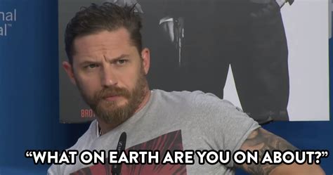 Tom Hardy S Response To A Question About His Sexuality Attn