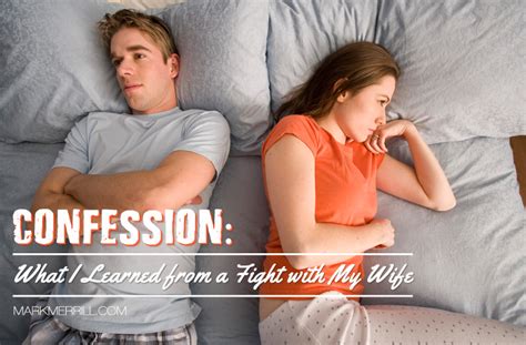 what i learned from a fight with my wife last night