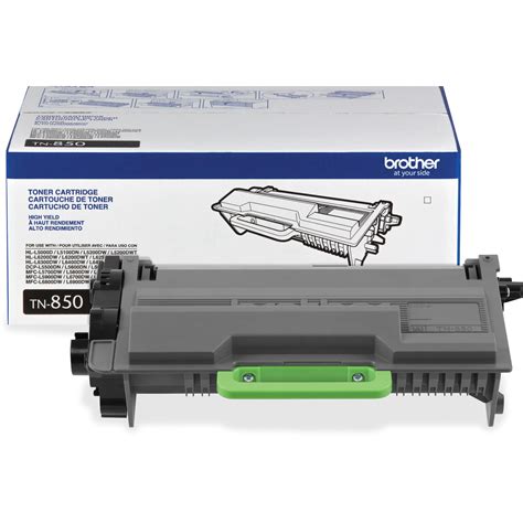brother genuine high yield toner cartridge tn replacement black