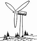 Viento Molinos Molino Eolica Energia Hidraulicos Imagui Windmill Recursos sketch template
