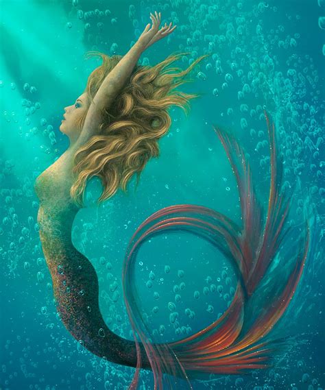 mermaid painting