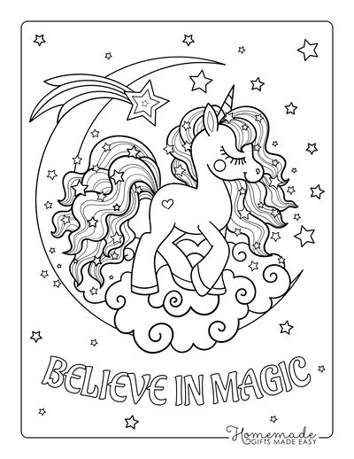 coloring pages magic