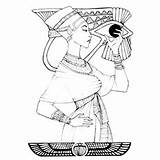 Queen Getdrawings Sarcophagus Nefertiti Momjunction sketch template