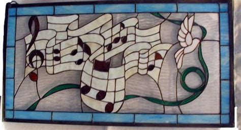 Stained Glass Musical Patterns Click On Picture To Enlarge Stain