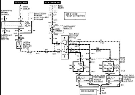 tank fuel pump relay wiring diagram
