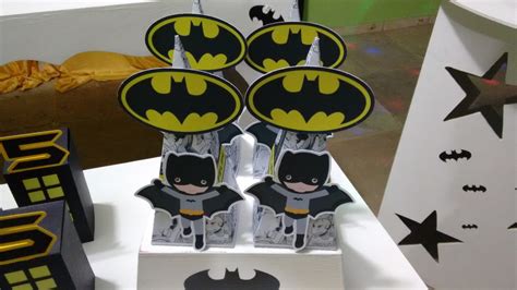 Caixa Cone Quadrado Batman No Elo7 Analu Ateliê E