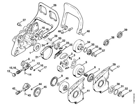 schematic stihl  wood boss parts diagram