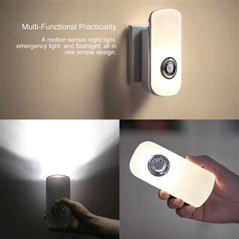 led rechargeable motion sensor safety night light emergency power cut torch ebay