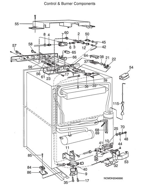 schematic wiring diagram dometic refrigerator katy wiring