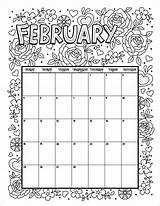 Coloring February Kalender Woojr Calender April Kostenlos Woo Effortfulg Ausmalen Monthly Coloringfolder Artykuł sketch template