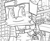 Ratchet Clank Coloring Pages Part2 sketch template