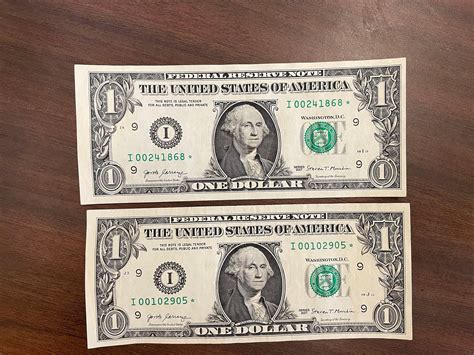 rare  dollar bills start note etsy