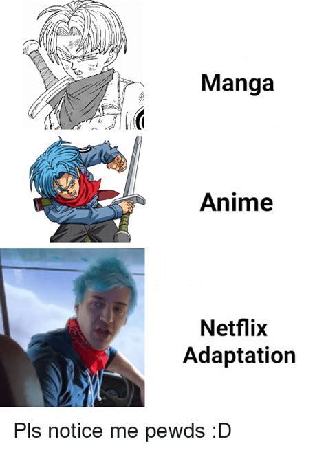 Manga Anime Netflix Meme