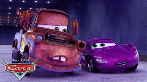 mater meets holly pixar cars youtube