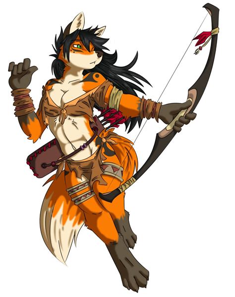 fox archer furry art anime furry furry pics