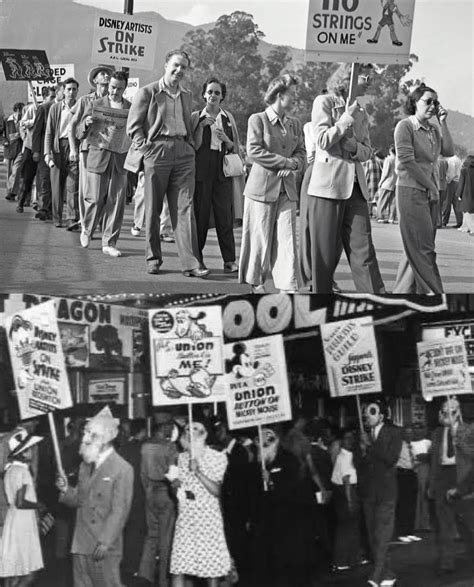 historic vids on twitter the disney animator strike of 1941 a clash
