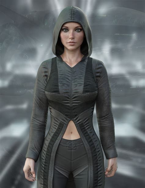 x fashion dforce cyberpunk outfit for genesis 8 female s daz 3d