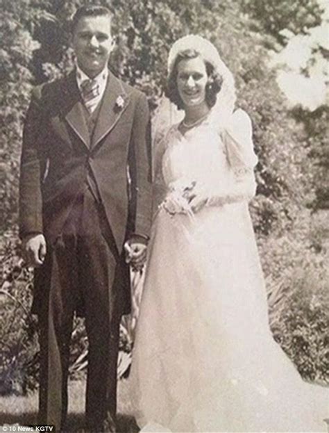 couple who were married for 75 years died just hours apart as they held