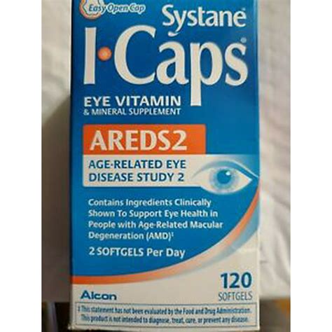 alcon systane  caps eye vitamin  ea walmartcom walmartcom