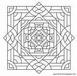 Coloring Pages Pointillism Template Adult Choose Board sketch template