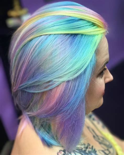 20 Rainbow Hair Dye Tutorial Fashionblog
