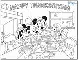 Thanksgiving Coloring Pages Kids Disney Thankful Mickey Am Lil Luna sketch template