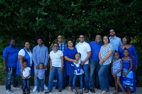 family photo shoot royal blue color scheme  blue
