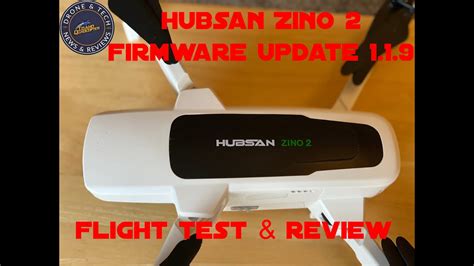 hubsan zino  firmware update  precision landing flight test