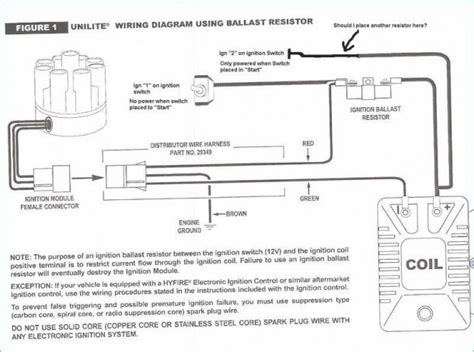 mallory ignition coil wiring diagram