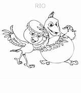 Rio Coloring Pages Movie Kids Date Playinglearning sketch template
