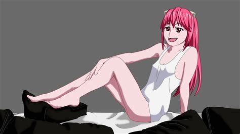 Rule 34 Bottomless Elfen Lied Elpizzax Female Lucy Elfen Lied Nyuu