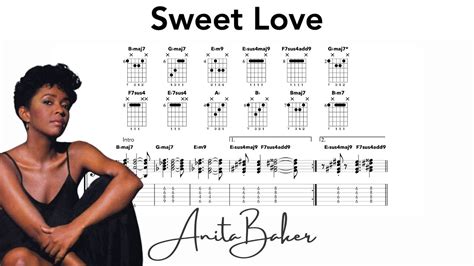 sweet love guitar chords anita baker youtube