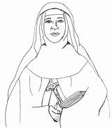 Mary Mackillop St Clipart Coloring Pages Colouring Saint Resources Education Artwork School Pdf Classroom Mother Saints Teaching Choose Board May sketch template