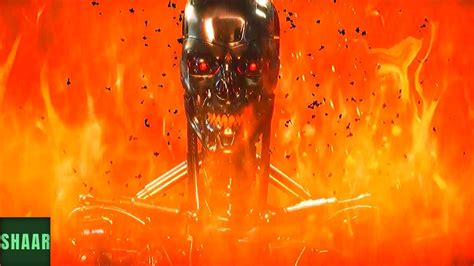 mortal kombat  terminator   reveal trailer  victory pose youtube