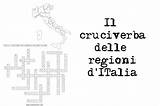 Regioni Cruciverba Stampare Italiane Geografia Mammarum Italia sketch template