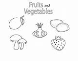Fruits Vegetable Freecoloring 1475 sketch template