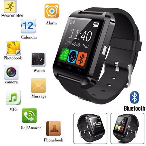 2015 más nuevo Bluetooth JV08 inteligente reloj Smartwatch