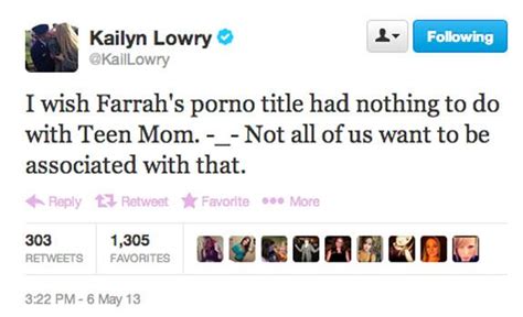 Teen Mom Week In Review Kailyn Tweets About Farrah S Sex Tape Maci