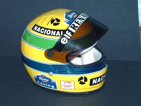 Ayrton Senna Helmet 1 2 Scale Ayrton Senna 1994 Crash