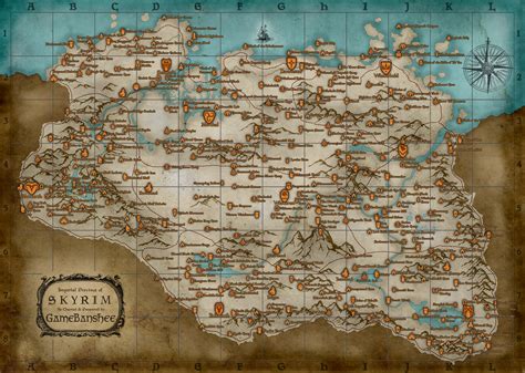 map skyrim elder scrolls fandom powered  wikia